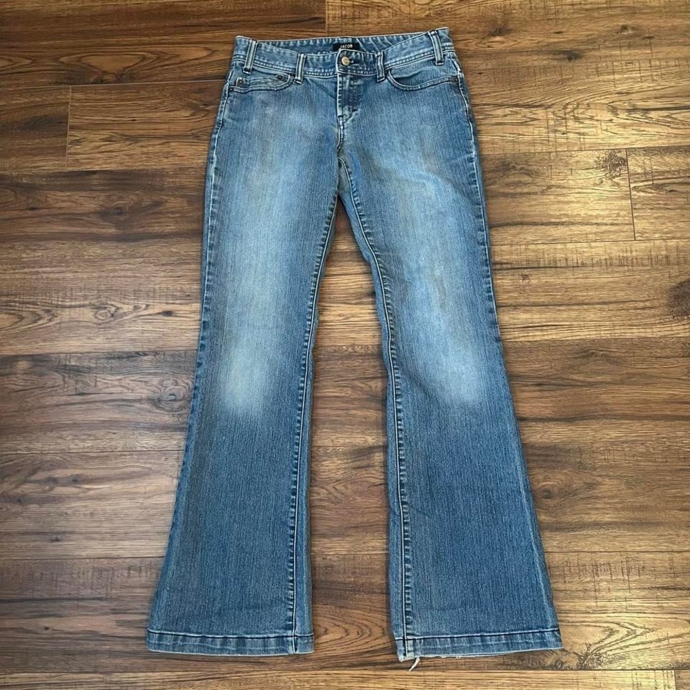 Jacob Low Rise Bootcut Flare Jeans Women 5/6 Y2K‎ Light Wash Y2K Vintage 2000s
